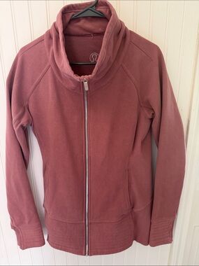 lululemon athletica Dusty Rose Full-Zip Bomber Jacket